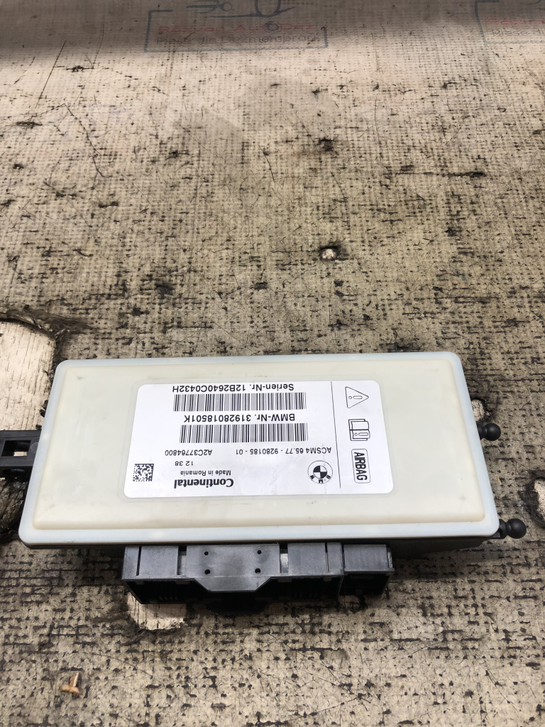 Modul airbag BMW X3 F25 2.0 Motorina 2015, 928018501