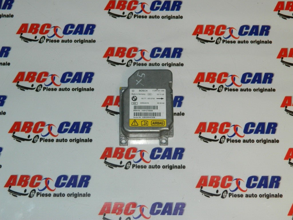 Modul airbag BMW X5 E53 2.0 TDI cod: 0285001458 / 6577 6912755 model 2005