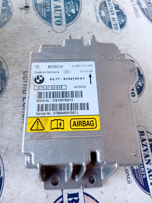 Modul airbag BMW X5 E70 2005, 915979501