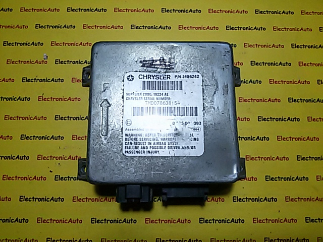 Modul airbag Chrysler Voyager 2001 0285001093, TMD078638154
