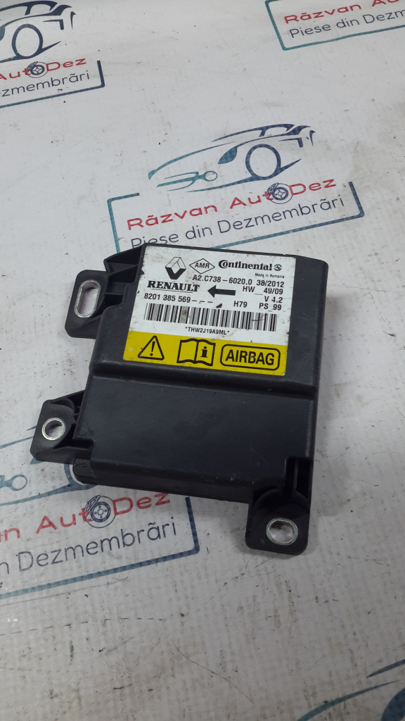 Modul airbag Dacia Duster 2012, 8201385569