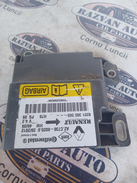 Modul airbag Dacia Duster 2013, 8201385