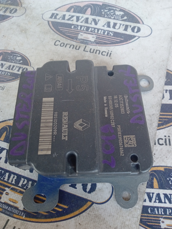 Modul airbag Dacia Duster 2019, 985100209R