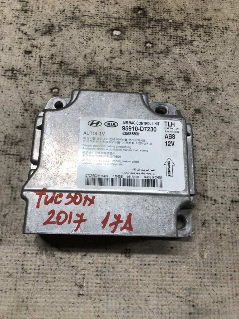 Modul airbag Hyundai Tucson 1.7 Motorina 2017, 95910D7230