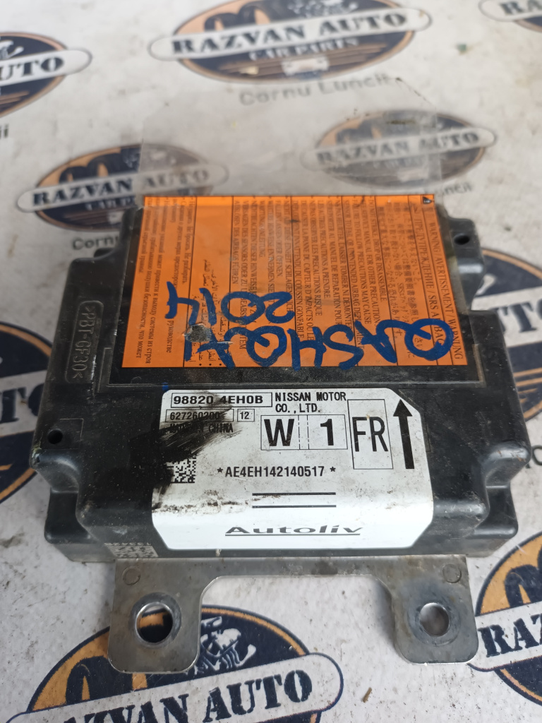 Modul airbag Nissan Qashqai 2014, 627260200