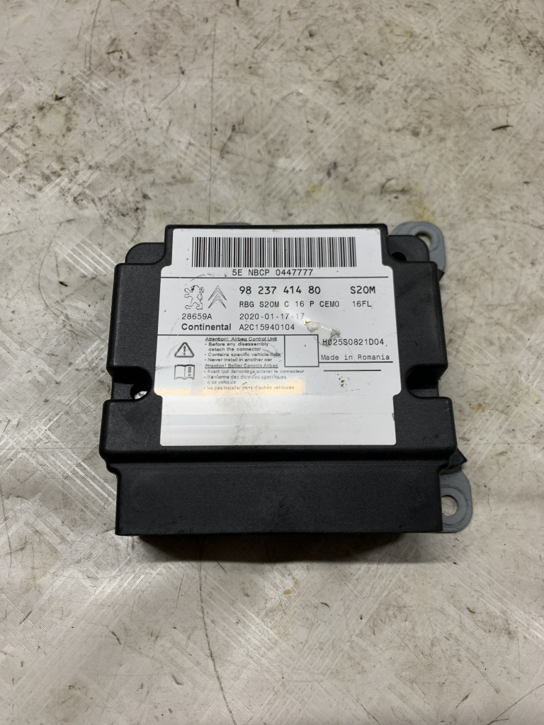 Modul airbag Opel Corsa F 1.2 Benzina 2019, 9823741480