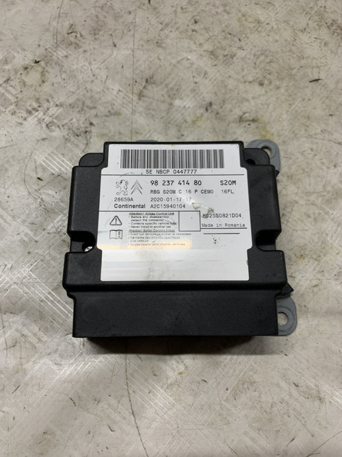 Modul airbag Opel Corsa F 1.2 Benzina 2019, 9823741480