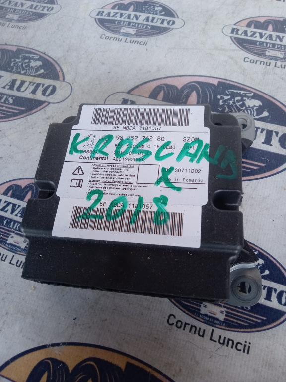 Modul airbag Opel Crossland X 2018, 9825276280