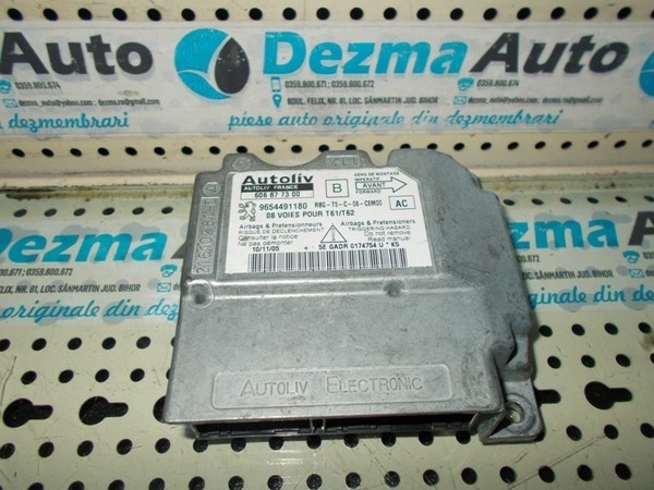 Modul airbag Peugeot 307 (3A/C), 1.6hdi