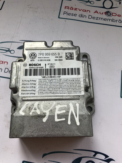 Modul airbag Porsche Cayenne 2013, 7P0959655B
