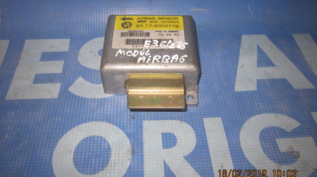 Modul airbag portiere BMW E36ti; 6577-8362119