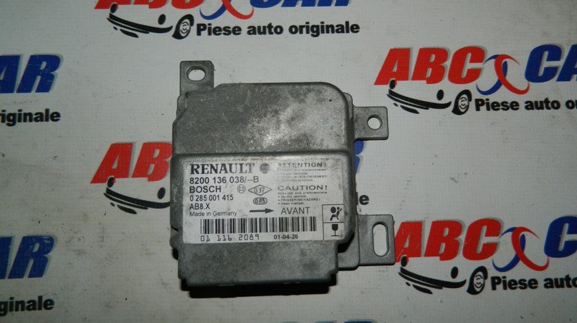 Modul airbag Renault Clio cod: 8200136038