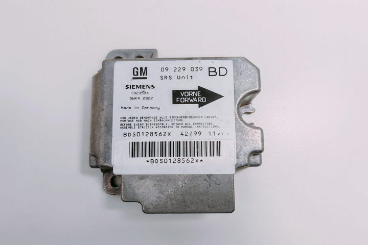 Modul Airbag Siemens 09229039BD Opel Vectra B [1995 - 1999]