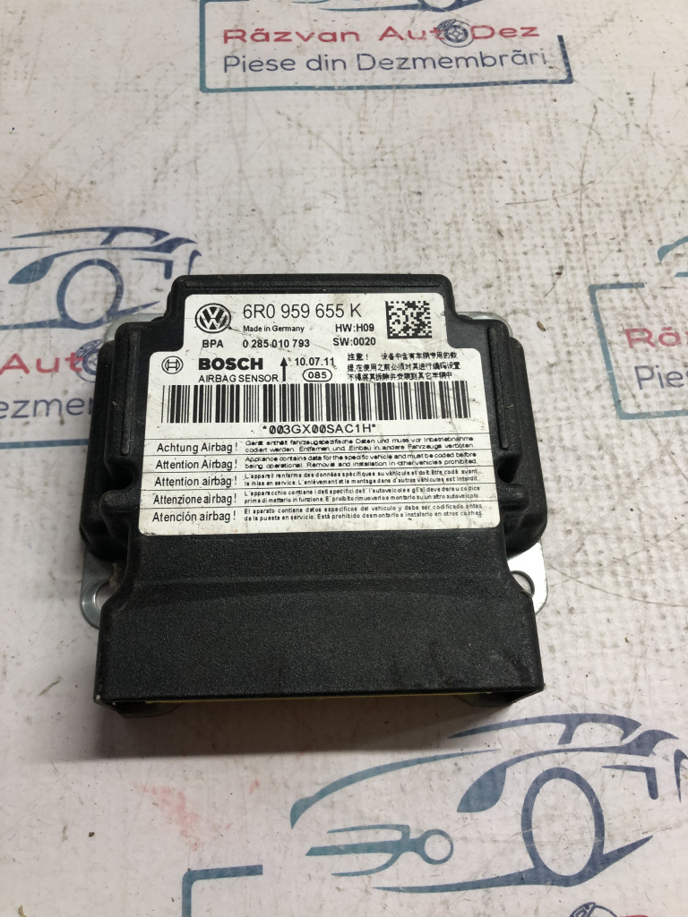 Modul airbag Skoda Fabia 2 2008, 6R0959655K