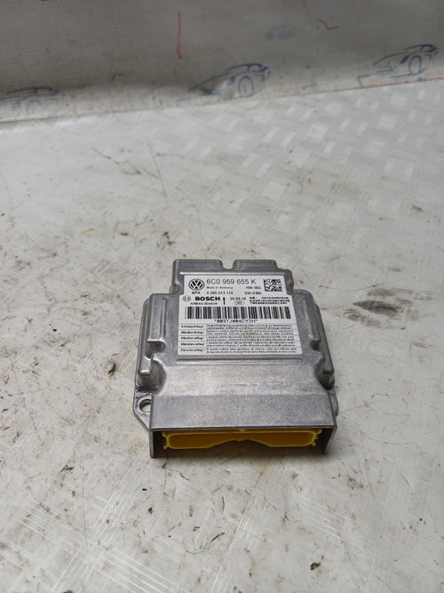 Modul airbag Skoda Fabia 3 Break 1.4 Motorina 2016, 6C0959655K