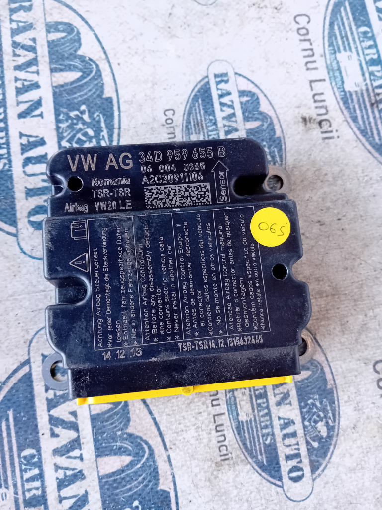Modul airbag Skoda RAPID 2012, AG34D959655B