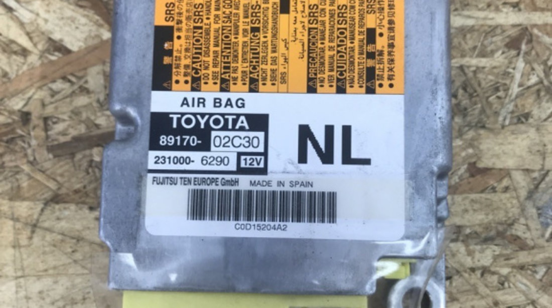 Modul airbag Toyota Auris TS Hybrid combi 2015 (8917002c30)