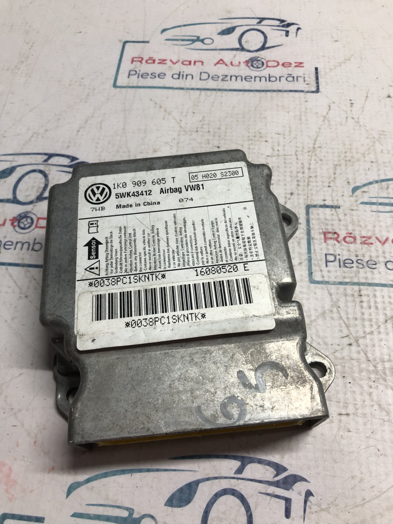 Modul airbag Volkswagen Golf 5 2006, 1K0909605T