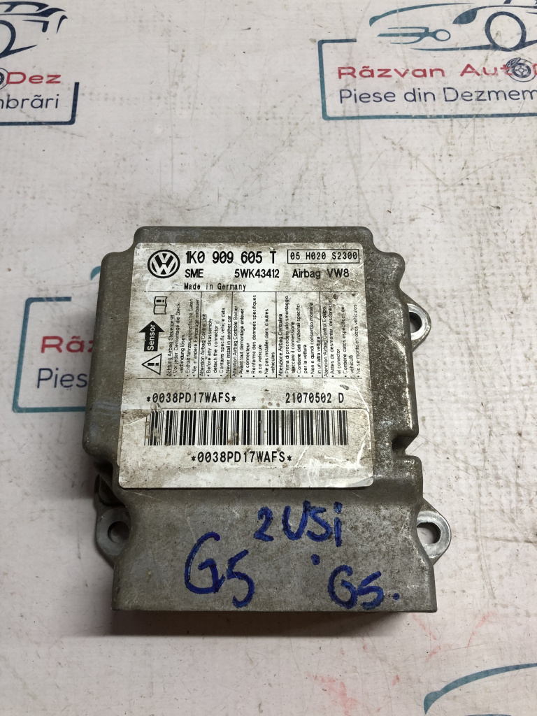 Modul airbag Volkswagen Golf 5 2006, 1K0909605T