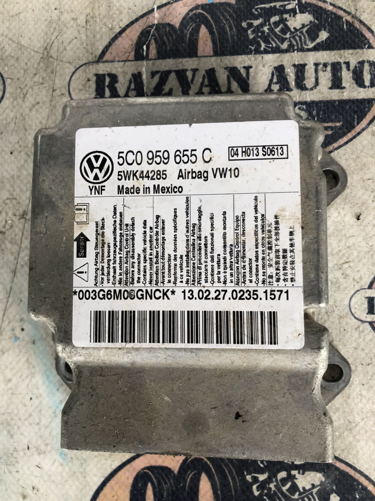 Modul airbag Volkswagen Jetta 2012, 5C0959655C