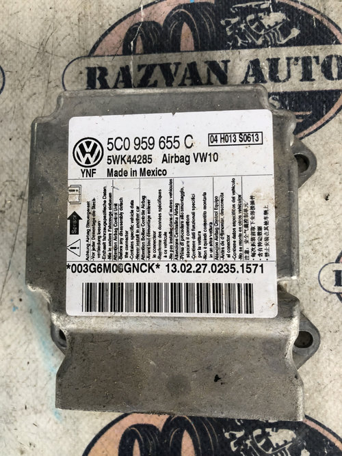 Modul airbag Volkswagen Jetta 2012, 5C0959655C