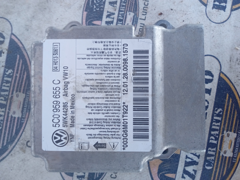 Modul airbag Volkswagen Jetta 2012, 5C0959655C