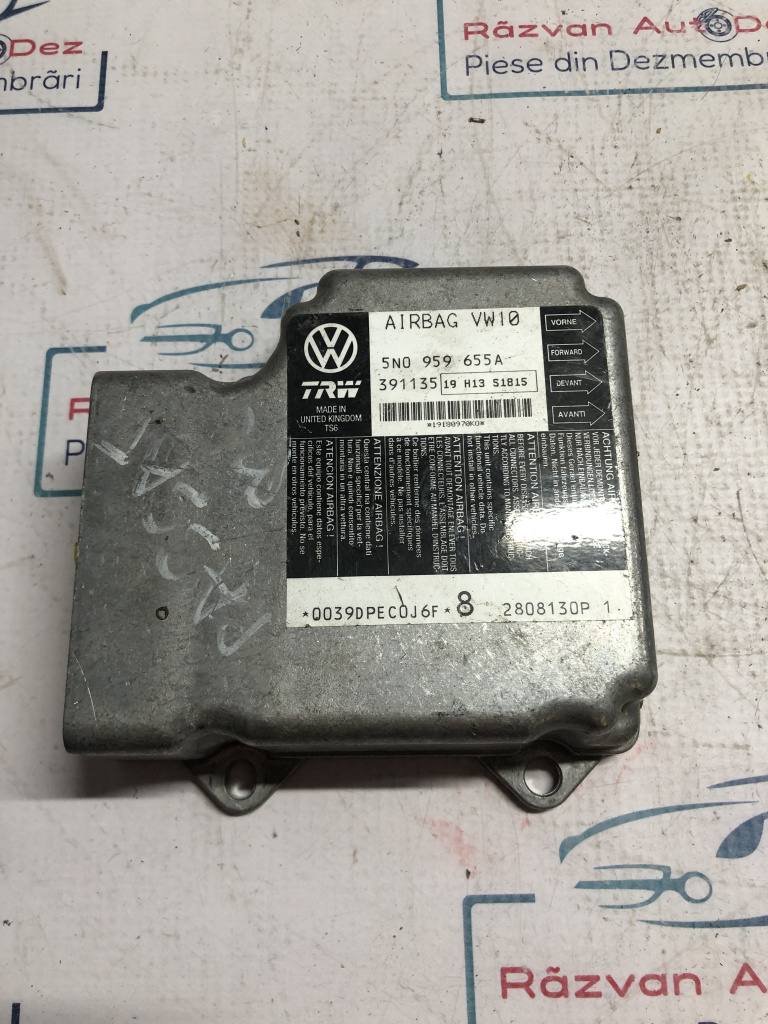 Modul airbag Volkswagen Passat B6 2006, 5N0959655A