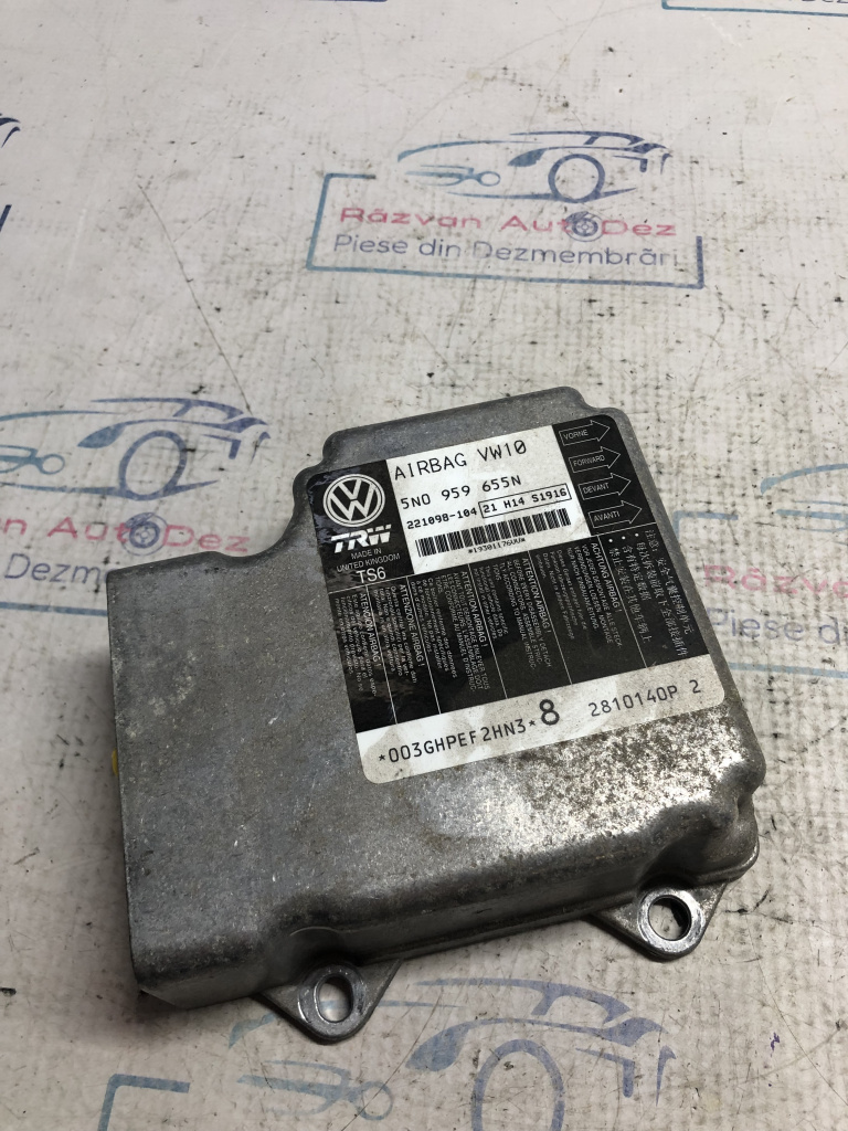 Modul airbag Volkswagen Tiguan 2008, 5N0959655N