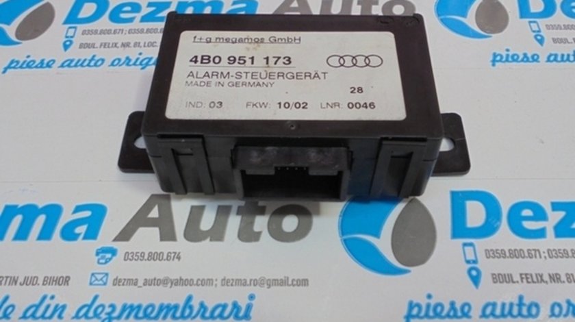 Modul alarma 4B0951173, Audi Allroad (4BH, C5) 2000-2005 (id:119665)