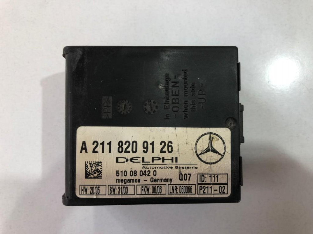 Modul alarma a2118209126 Mercedes-Benz E-Class W211 [2002 - 2006]