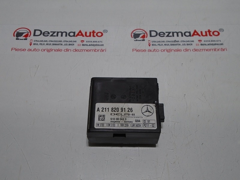 Modul alarma A2118209126, Mercedes Clasa C (W203) (id:298926)