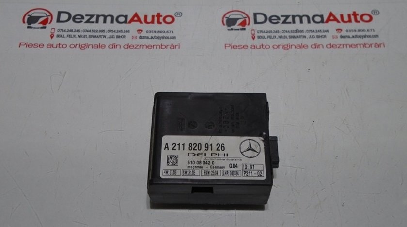 Modul alarma A2118209126, Mercedes Clasa C (W203) (id:298926)