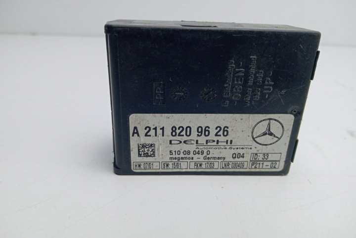 Modul alarma A2118209626 Mercedes-Benz E-Class W211 [2002 - 2006]