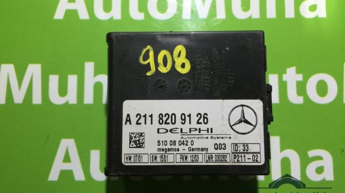 Modul alarma antitractare Mercedes C-Class (2001-2007) [W203] A2118209126