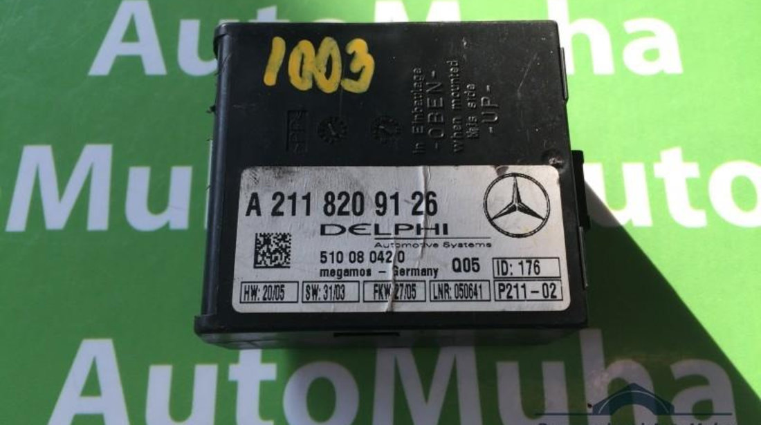 Modul alarma antitractare Mercedes C-Class (2001-2007) [W203] A2118209126