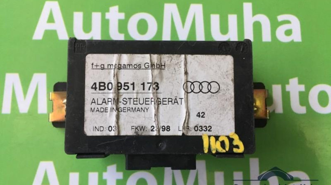 Modul alarma Audi A3 (1996-2003) [8L1] 4B0951173