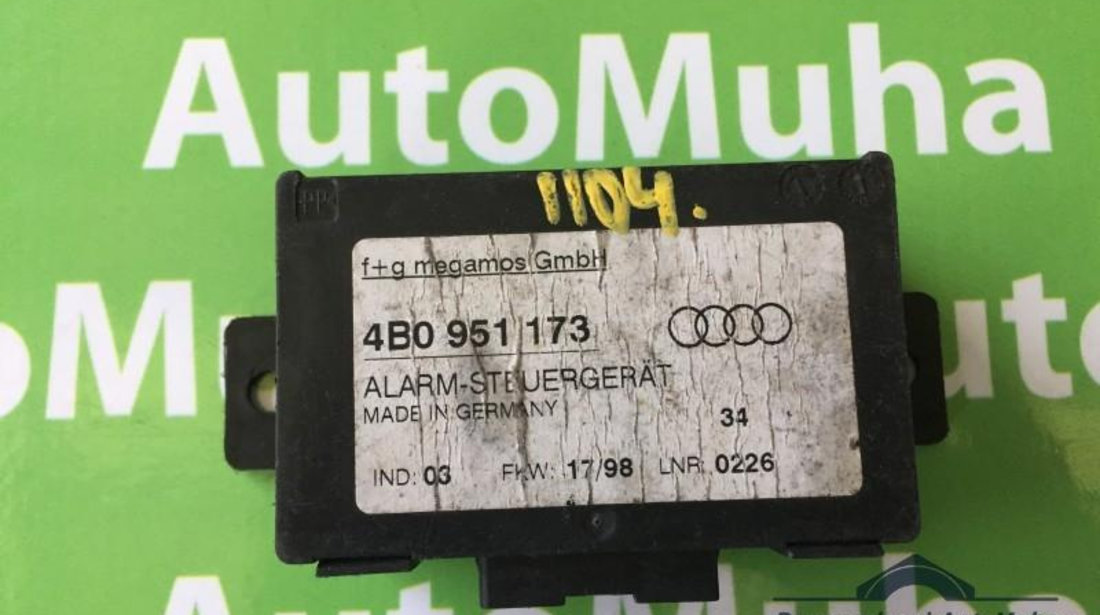 Modul alarma Audi A4 (1994-2001) [8D2, B5] 4B0951173