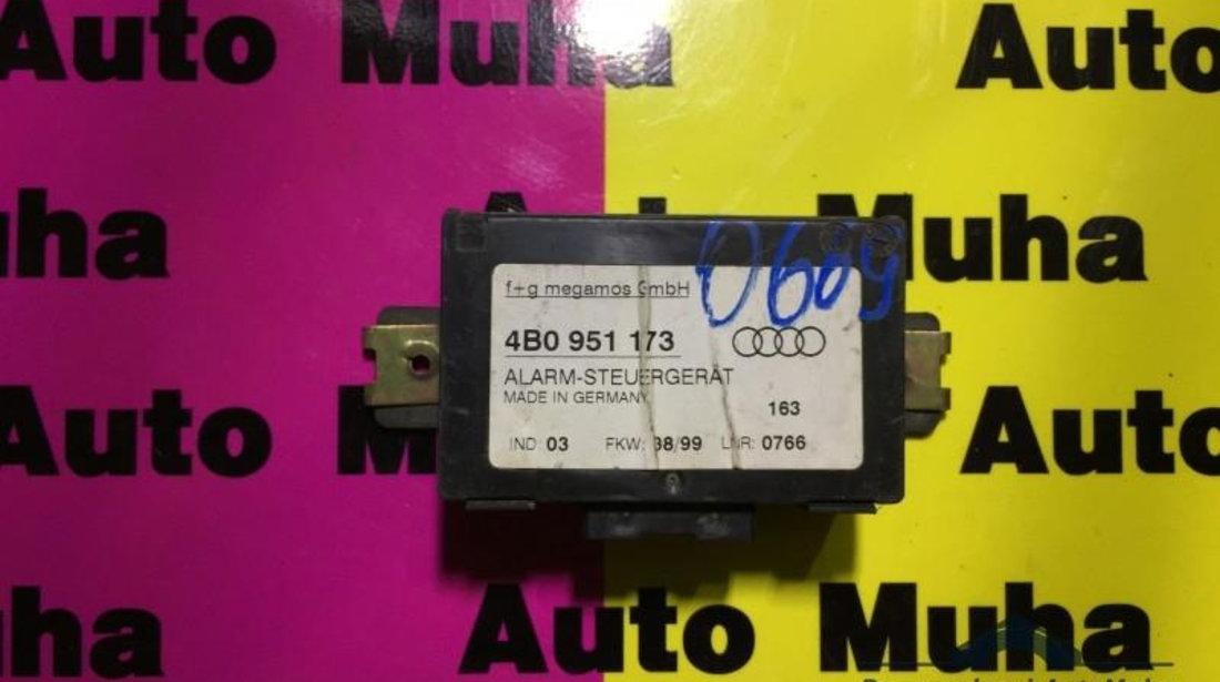 Modul alarma Audi A4 (1994-2001) [8D2, B5] 4B0951173