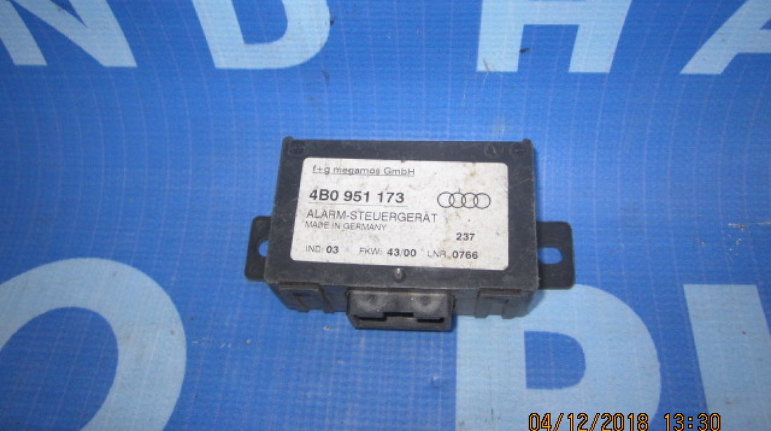 Modul alarma Audi A6; 4B0951173