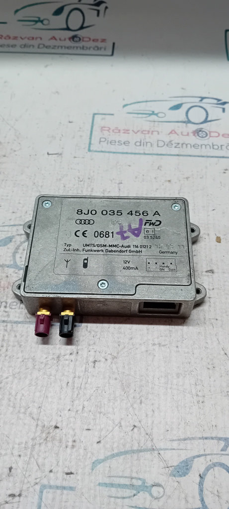 Modul alarma Audi A7, 8J0035456A