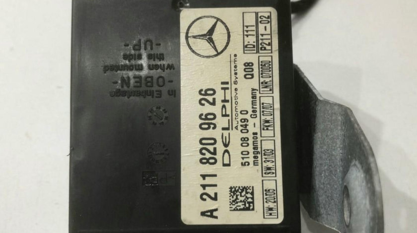 Modul alarma auto Mercedes E-Class (2002-2008) [W211] a2118209626