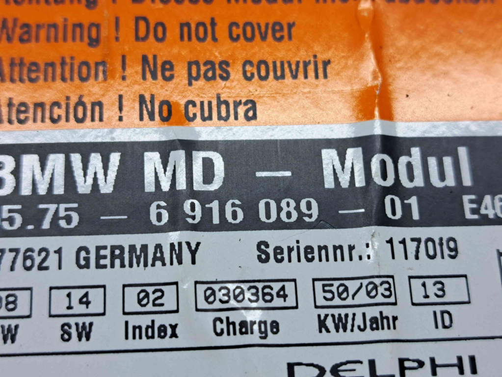 Modul alarma Bmw 3 (E46) [Fabr 1998-2005]