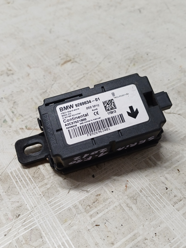Modul alarma BMW Seria 1 F20 - Motorina 2012, 926963401