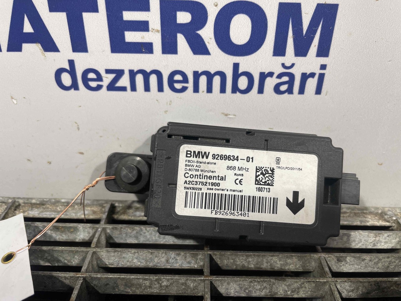 MODUL ALARMA BMW SERIA 3 F 30 SERIA 3 F 30 - - (2011 2018)