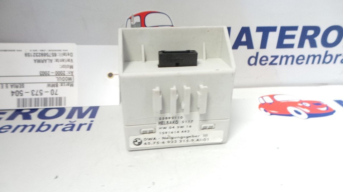 MODUL ALARMA BMW SERIA 5 E 39 SERIA 5 E 39 - (2000 2003)