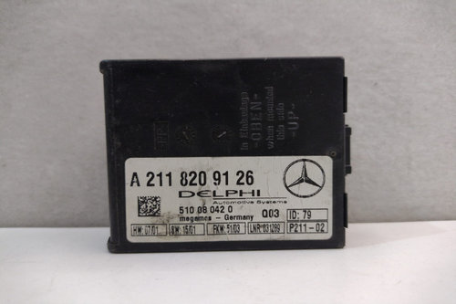 Modul Alarma Delphi A2118209126 Mercedes-Benz C-Class W203/S203/CL203 [facelift] [2004 - 2007]