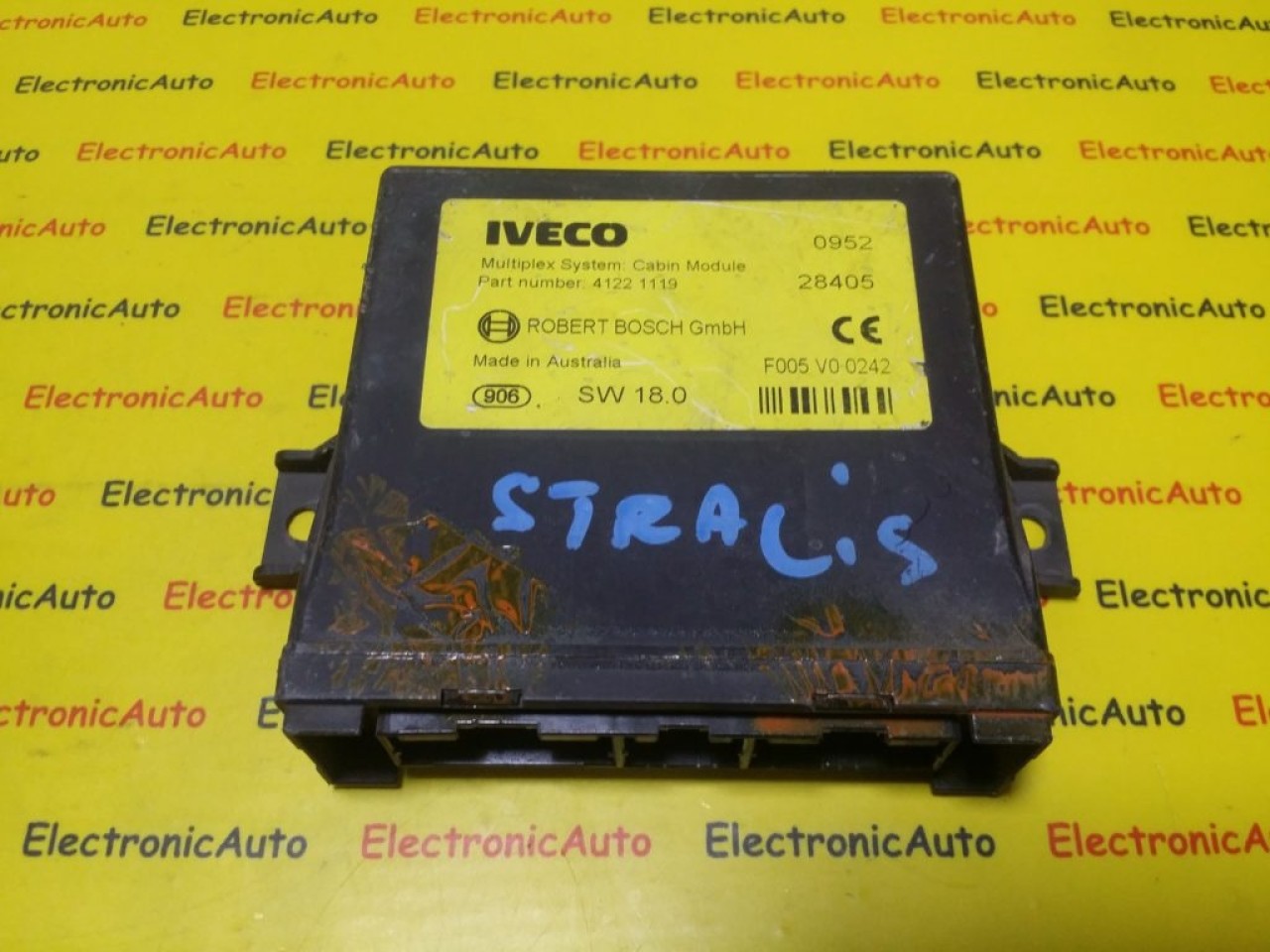 Modul Alarma Iveco, F005V00242, 41221119