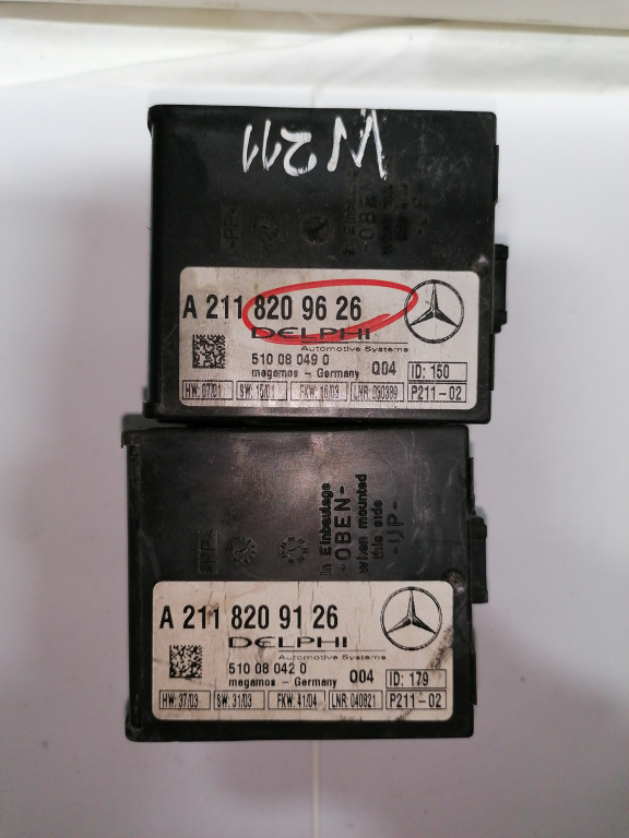 Modul alarma Mercedes-Benz E-Class (2002-2008) [W211] 2.2 Motorina 2006, A2118209626 / A2118209126