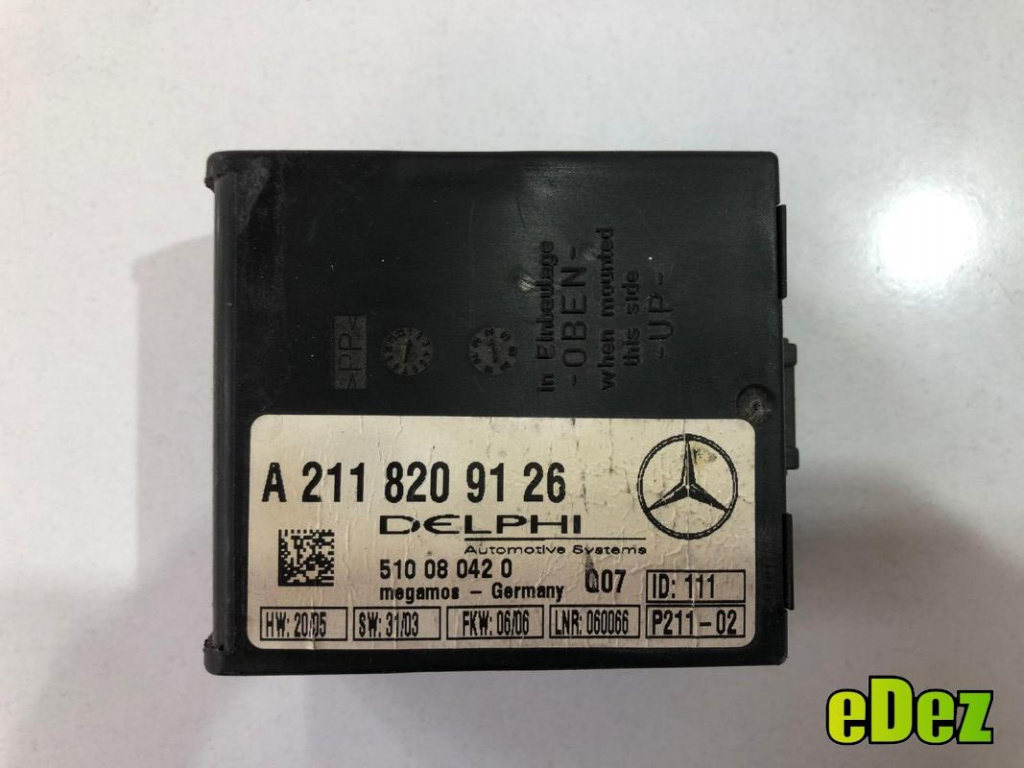 Modul alarma Mercedes C-Class (2001-2007) [W203] a2118209126