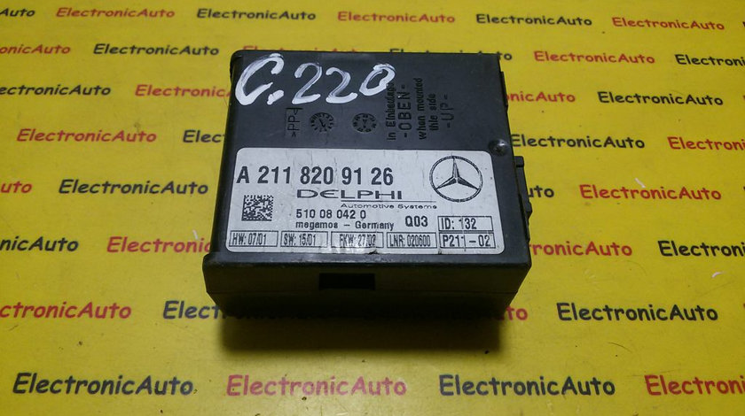Modul Alarma Mercedes C220 A2118209126, 510080420